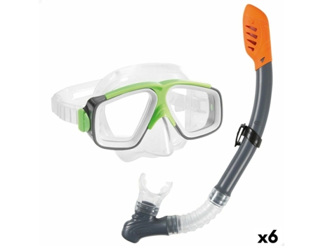 Gafas de Buceo con Tubo INTEX Surf Rider (Infantil)