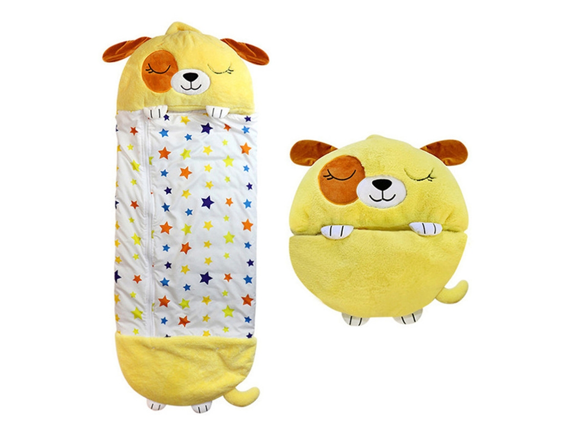 Saco Cama CUICH Peluche Amarillo (Edad mínima recomendada: 7 años)