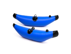 2 Flotadores Inflables De Pvc Estables Para Kayak, Barco De Pesca Y Tabla De Paddle Surf.