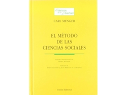 Libro Metodo De Las Ciencias Sociales de Menger Carl (Español)