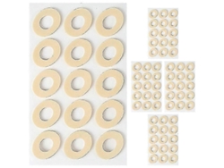 5 Láminas De Protectores Redondos Para Callos Con Agujeros: Almohadillas Cómodas Y Transpirables Para Callos En Los Pies.