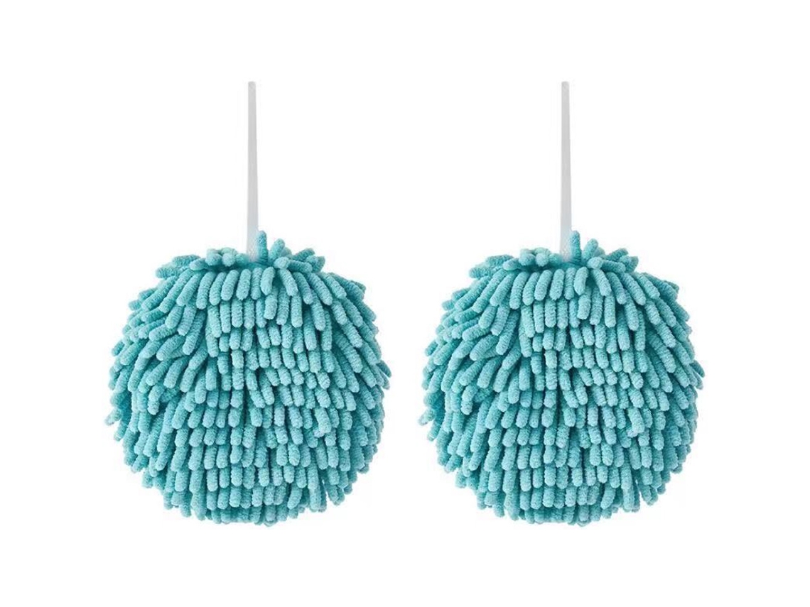 2 Toallas De Mano De Chenilla (microfibra)