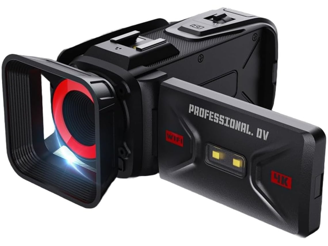 Vídeo 4k Hd, Wifi, Pantalla De 6 Pulgadas Y Batería De 2500 Mah, Para Estudiantes, Vlogging, Fiestas Retro.