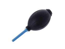 Soplador de goma para limpiar el polvo de lentes, CCD, plantas, LCD y relojes.