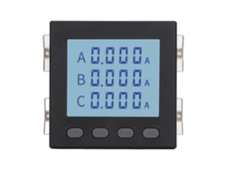 Medidor De Energía Trifásico Multifuncional Negro Ac220v Para Monitorizar El Consumo Eléctrico (voltaje Y Corriente).