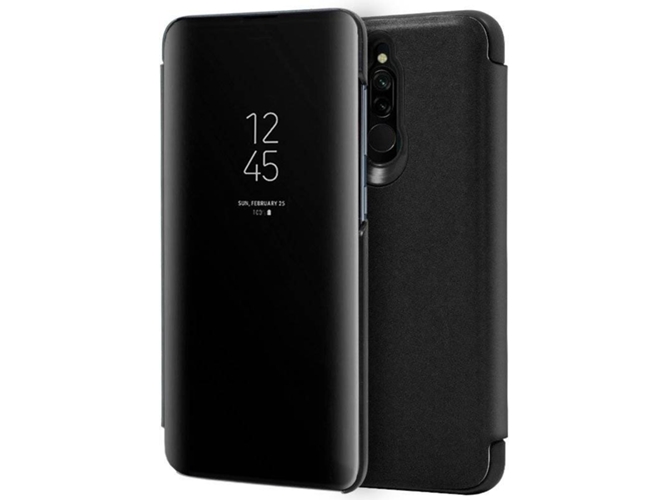 Funda Xiaomi Redmi 8, 8A COOL Clear View Negro