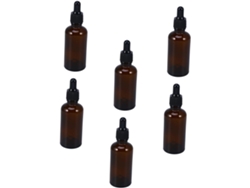 Juego De 6 Frascos De Vidrio Con Pipeta, Frasco De Perfume Recargable