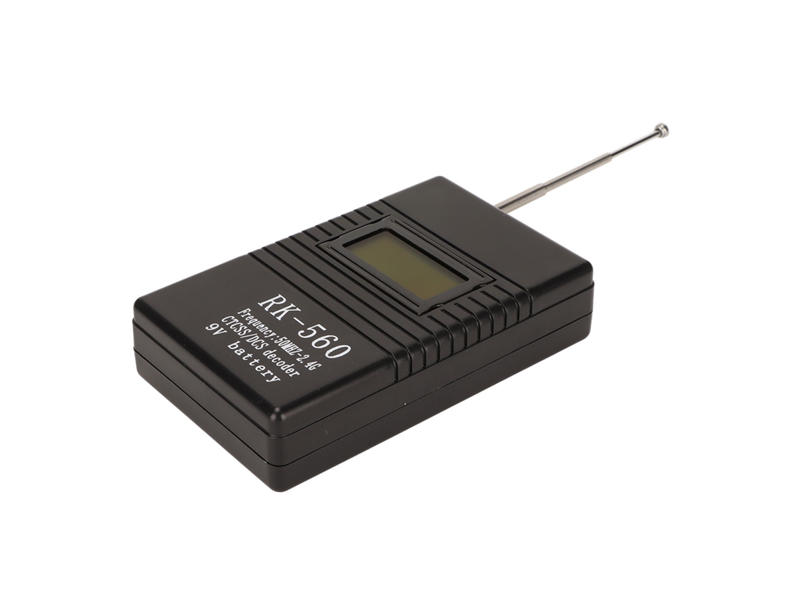 Mini Contador De Radiofrecuencia Portátil De 50 Mhz A 2,4 Ghz Con Antena Para Pruebas Dcs Y Ctcss.