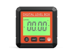 Inclinómetro Digital Con Transportador Y Base Magnética, Medidor De Nivel Lcd, Medidor De Ángulo Preciso