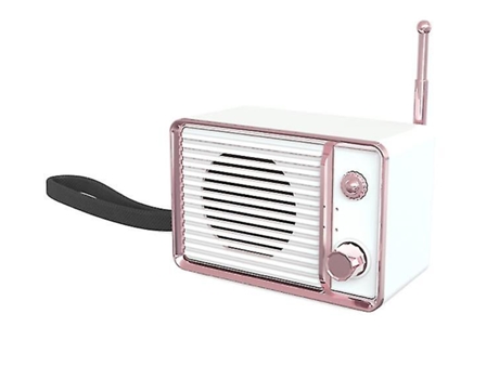 Minialtavoz polifónico con Bluetooth, bonito altavoz inalámbrico de viaje, Subwoofer, Usb, estéreo, blanco, de alta fidelidad, BISBISOUS
