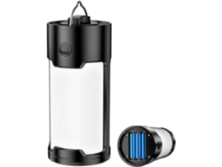 Omni-linterna Portátil Impermeable 800 Lumens Para Camping, Senderismo Y Emergencias Con Pila Y Gancho