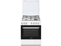 Cocina de gas 63l 4 luces blanca rgg663csw/e - ROSIERES