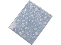 Molde Artístico De Silicona Para Manualidades, Diseños De Grullas Tridimensionales Y Clavos.