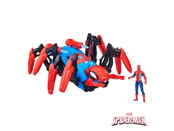 Figura de Acción SPIDER-MAN Marvel Vehículo aracnolanzador (Edad Mínima: 4 años)