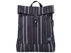 Mochila de bucle negro para aventuras al aire libre