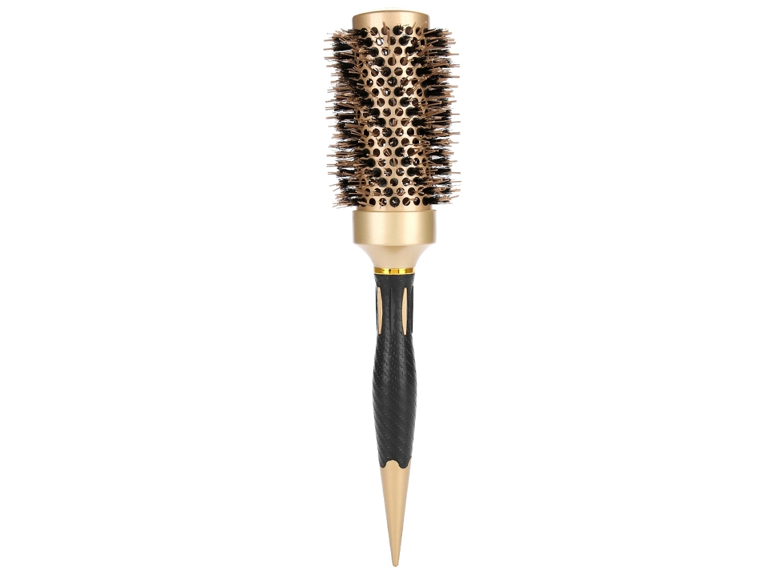 Pente redondo antiestático profissional 2026 para cabeleireiro, escova de estilização, ferramentas de cabelo, 45 mm
