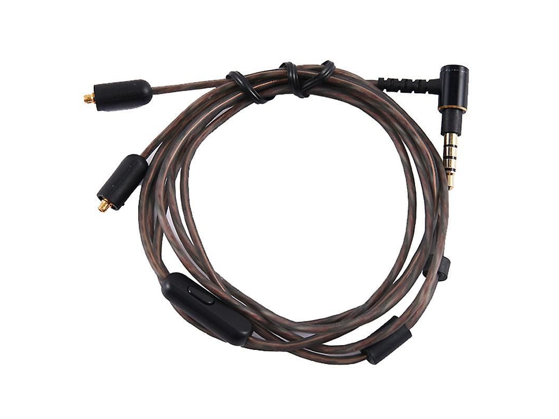 Cable De Audio De Repuesto Compatible Con Auriculares Intrauditivos Estéreo Sony Xba-n3ap Y Xba-n1ap - Marrón
