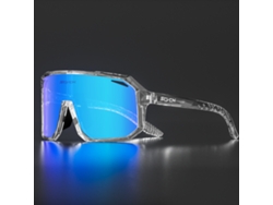 Gafas De Ciclismo Unisex (estilo 15), Con Protección Uv400 Y Lentes De Poliacrilato Tr-90 Negro.
