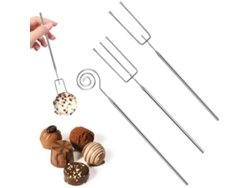 Tenedores Para Praliné De Chocolate, Juego De 3
