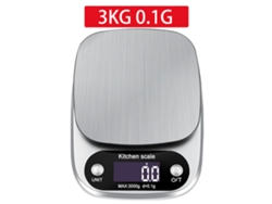 Báscula Electrónica De Cocina Para El Hogar (3 Kg/0,1 G)