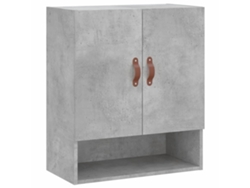 Maison Exclusive - Armario De Pared Madera De Ingeniería Gris Hormigón 60x31x70 Cm