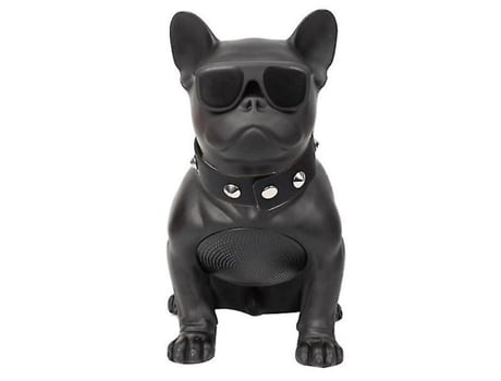 Altavoz Portátil para Perros Bulldog Francés Radio Fm Mp3Noir BISBISOUS