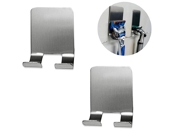 2026-soporte Para Rasuradoras De Baño Con Ganchos Impermeables Multifuncionales De Acero Inoxidable