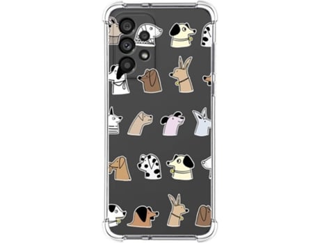 Carcasa Samsung Galaxy A33 5G TUMUNDOSMARTPHONE Dibujos Antigolpes Perros Multicolor