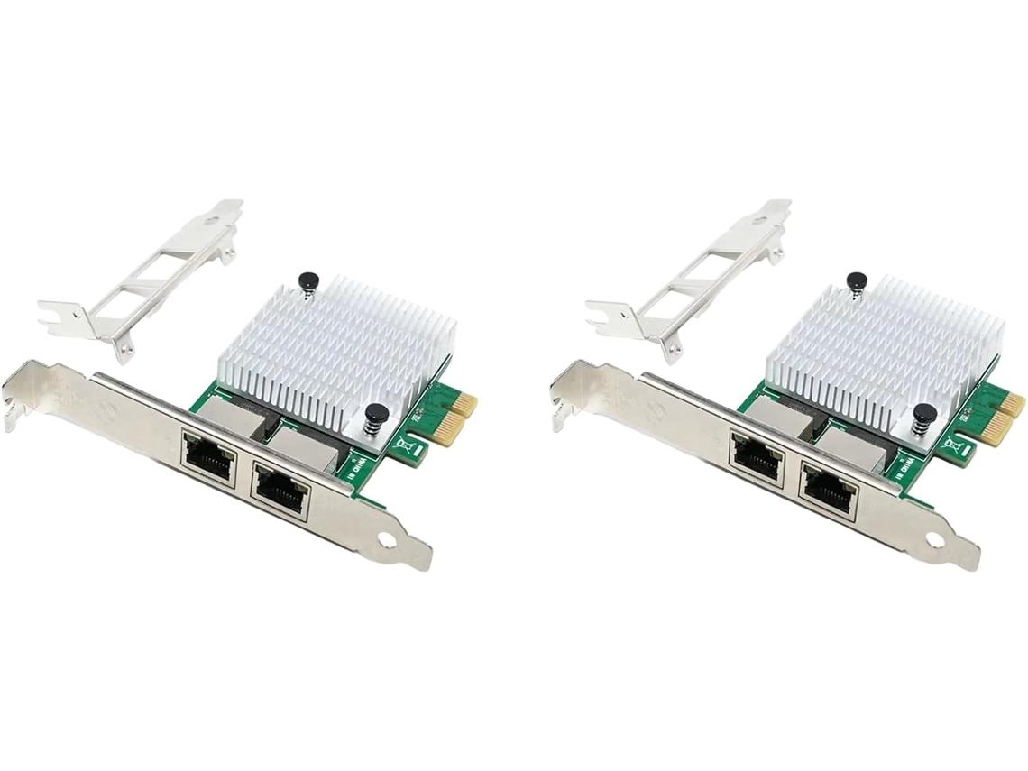 2 Puertos Rj45 Pcie X1 Gigabit Dual Realtek 8111f + Asm1082e