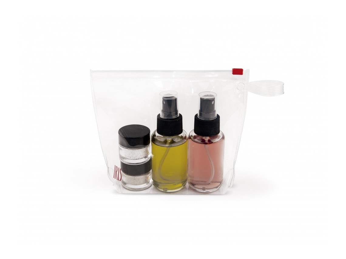 Juego de Frascos IRIS BARCELONA (Transparente - 14x17.6x4.4 cm)