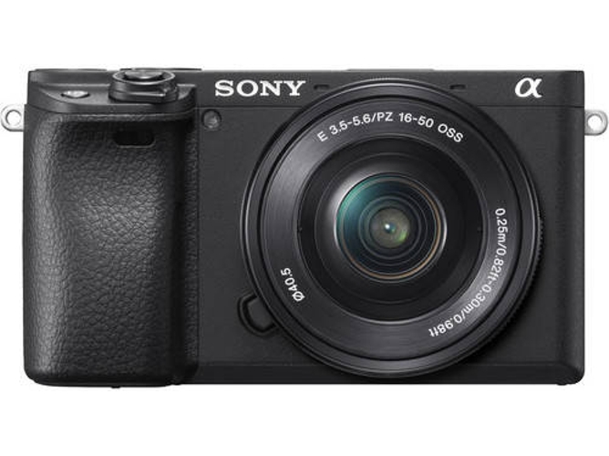 Cámara Mirrorless SONY A6400 + 16-50 MM Negro (24,2 MP - Sensor: APS-C - ISO: 100-32000)