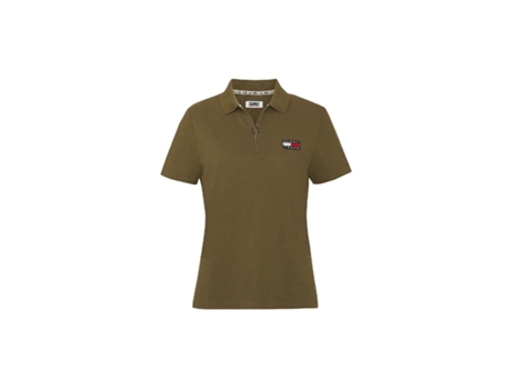 Polo TOMMY JEANS (XS - Verde)