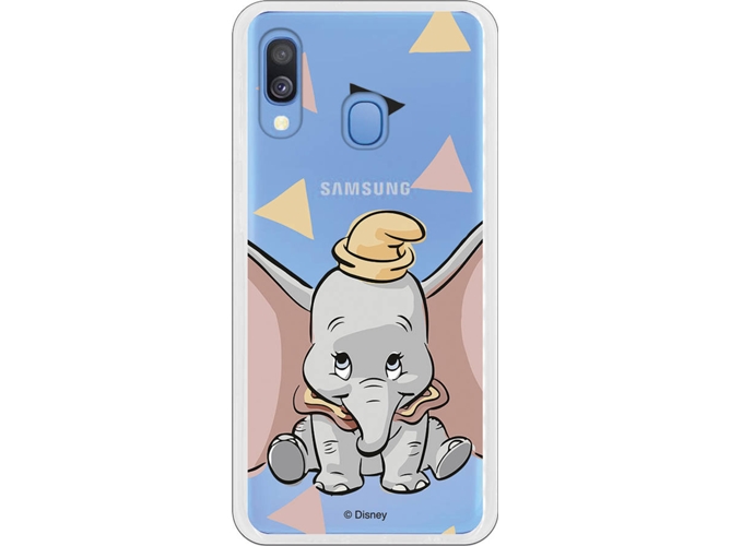 Carcasa Samsung Galaxy A20e DISNEY Dumbo Gris