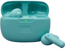 Auriculares Bluetooth True Wireless JBL WAVE BEAM 2 (In Ear - Micrófono - Noise Cancelling - Azul)