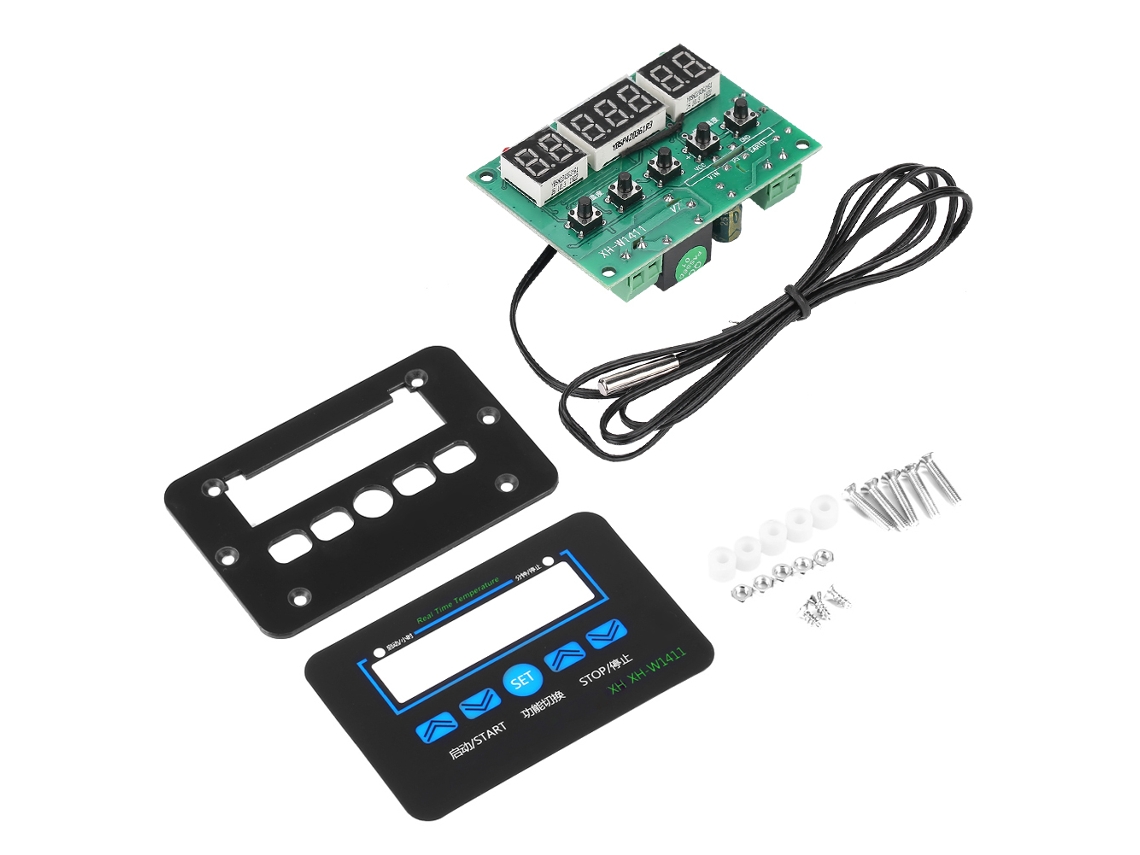 Termostato Digital Led 12v DC (control y ajuste)