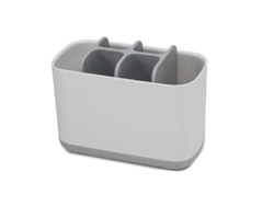Porta pasta de dientes, portacepillos de dientes para baño, caja de almacenamiento para artículos pequeños, grande, azul, Rosewell