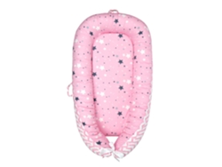 Nido Portátil Para Bebé Con Núcleo Interior Extraíble, 90*50 Cm (rosa) Czhhmart