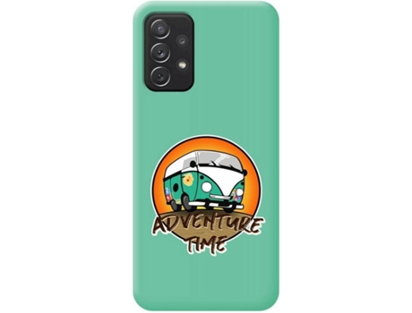 Carcasa Samsung Galaxy A52 / A52 5G / A52s 5G TUMUNDOSMARTPHONE Adventure Time Verde