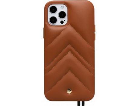 Funda para iPhone 12/12 Pro ARTEFAKT Piel Marrón