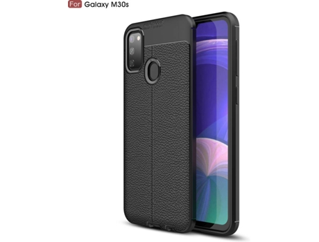 Carcasa Samsung M21 Rugged Leather Negro