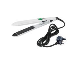 Plancha Y Rizador De Pelo 2 En 1 Mini Led Con Temperatura Ajustable Herramienta De Peinado Blanco Enchufe Uk 110-240v
