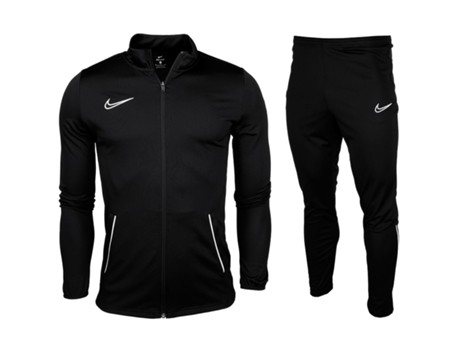 Chándal NIKE Hombre (Poliéster - Negro - L)