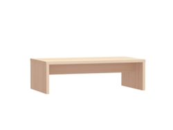 MAISON EXCLUSIVE Soporte para monitor en madera de pino macizo (50x27x15 cm)