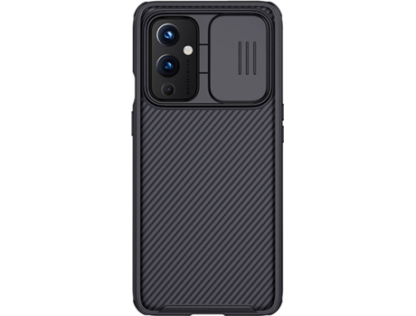 Funda OnePlus 9 Camshield Nillkin con Protección Cámara Slide Negro