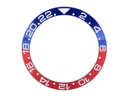 Inserto de bisel de reloj de aluminio (accesorio de repuesto)