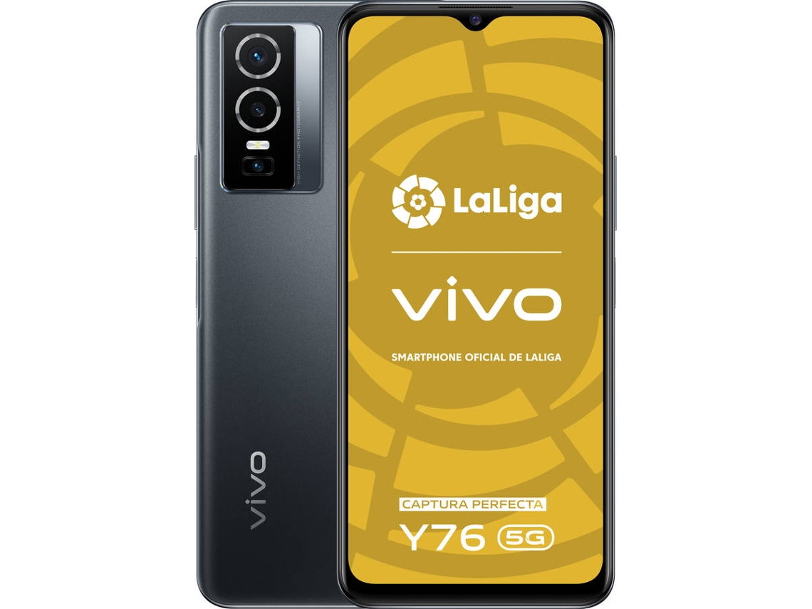 Smartphone VIVO Y76 5G (6.56'' - 8 GB - 256 GB - Medianoche)