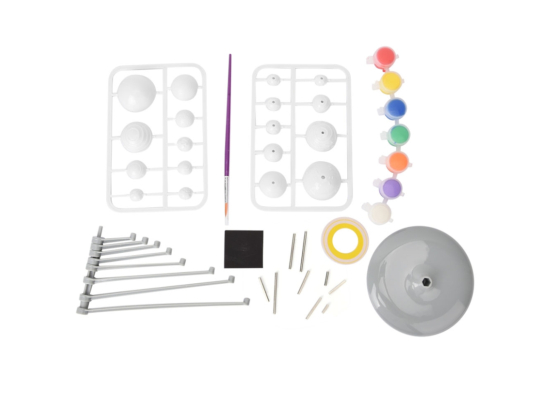 Brinquedo Educativo De Montagem Diy Sistema Solar Para Crianças Com Pigmentos Diversos