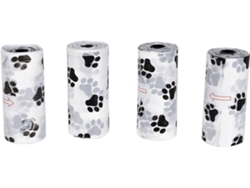 Conjunto 4 Rollos Bolsas De Basura Para Excrementos De Mascotas Tasmania 15Unidades Cada Rollo 35,5X23Cm