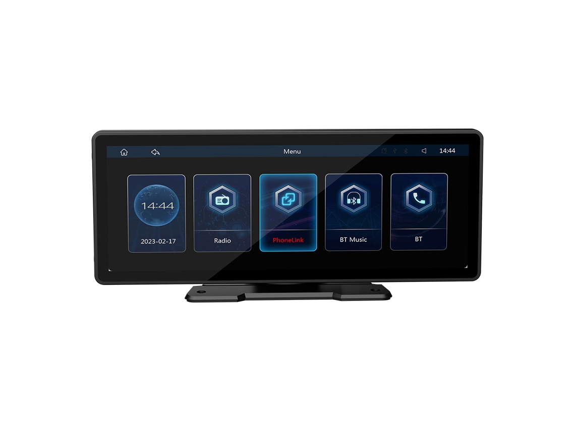 Radio para coche Zruxe B5303 10.26 con Android Auto/CarPlay y Mirrorlink, cámara trasera