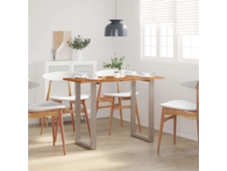 Mesa De Comedor | Mesa De Cocina Madera Maciza De Acacia 110x50x76 Cm